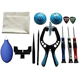 PHIMIITA Phone Screen Opening Plier Repair Tool kit Precision Screwdriver Set with Strong 51mm Suction Cup for Iphone 6 6s 7 7plus Ipad and Other Electronics