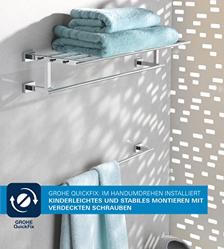 Grohe Essentials WC-Papierrollenhalter mit Deckel, chrom, 40367001 - 3
