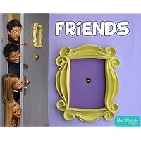 Replica des FRIENDS rahmen TV Serie Friends . 26 x 21 cm .