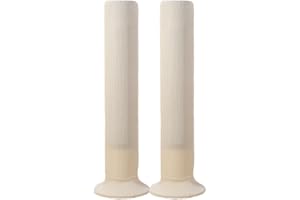 Treer Cubierta de Ventilador, Funda Protectora para Ventiladores Elástico Antipolvo 2 Pieza Fundas de Ventilador para Ventiladores de Torre, Interiores y Exteriores (110-125cm,Beige)