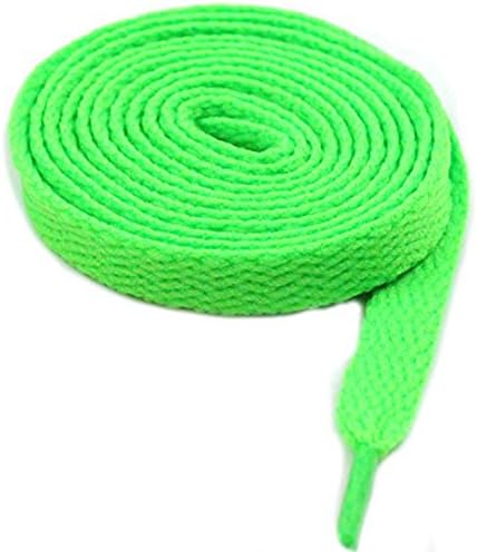 9mm Flat Shoe Laces 110cm Length Replacement Trainer Boot Sneaker - FREE UK POSTAGE