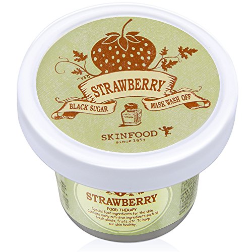 SKINFOOD Black Sugar Strawberry Mask Wash Off - 2