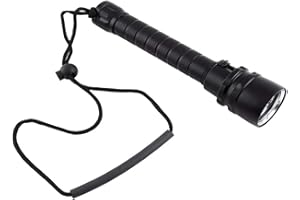 KSTE Torcia subacquea, 8000lumen impermeabili subacquea del LED for le immersioni, Camping