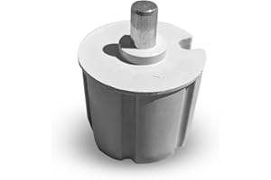 TENDEEVOLUTION Capuchon de Store avec Broche Ronde de 13 x 13 mm, Diamètres de 60-63 - 70 mm. Capuchon pour Rouleau Enrouleur pour Store Extérieur, Stores à Rouleau (CAPUCHON POUR ROULEAU DE 70 MM)