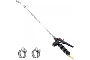 Snowchecking 29 Inch Sprayer Wand, Stainless Steel, Green, Globe Valve, Sprayer Wand Replacement Part