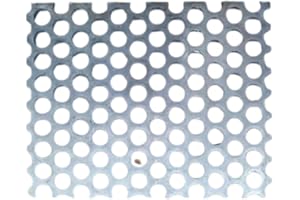 XODO STORE Tôle perforée inox brasero poêles granulés noisette x toutes marques sp. 3 mm