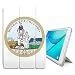 Produktbild STPlus Washington D.C., The District Capital Flagge USA Vereinigte Staaten von Amerika Smartcover Schutzhülle Schutz Hülle Case mit Standfunktion / Sleep / Wake up für Samsung Galaxy Tab E - 9.6" (T560 Series, T561 Series)