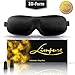 Produktbild LIMPURE  Innovative 3D Schlafmaske Damen und Herren. Premium Schlafbrille mit innovativ gewölbter Form für komplette Dunkelheit Inklusive GRATIS Ohrstöpsel