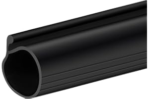 QUARKZMAN 18 fot garageportstätning bas vädertätning, P-Bulb gummiprofil, tätning för väderbeständighet, buffring, tätningsersättning för sektionsdörr