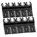 Produktbild Fein Multimaster Set mit Sägeblättern zum Holzschneiden, oszillierendes Set für Multitool,für Dremel, Klingenset für Multimaster, Makita, Bosch, gemischtes Klingenset, 10 Stück