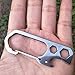 Produktbild HoganeyVan Edelstahl Karabiner Metall Multifunktions Schlüsselanhänger Öffner Inbusschlüssel Outdoor Camping Ausrüstung Tasche und Rucksack Werkzeug