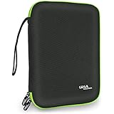 Gizga Essentials Gadget Organizer Case, Portable Zippered Pouch For All Small Gadgets, HDD, Power Bank, USB Cables etc (Black)