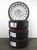 4 Reifen 4 Sommerräder 19 Zoll passend für Octavia RS 5E 1Z Superb 3T KESKIN KT17 ACHILLES NEU