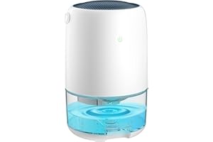 EUJAM Deshumidificador Eléctrico, Deshumificadores Silencioso Bajo Consumo, Deshumidificador de Ropa, Deshumidificador para Armario, Armario de Zapatos, Dormitorio, Baño