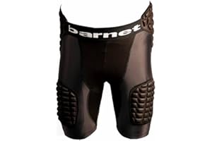 BARNETT FS-10 Short de Compression renforcé, 5 pièces intégrées, Football américain