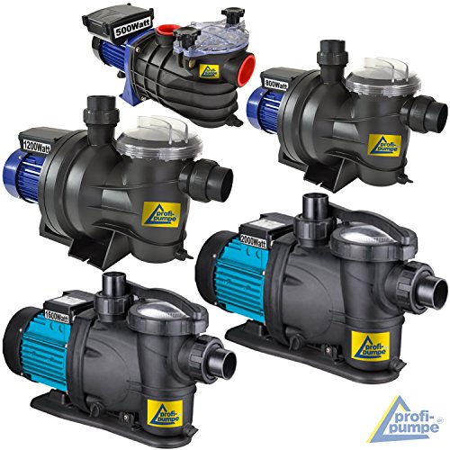 SONDERANGEBOT! Schwimmbadpumpe POOL-STAR-250/370/500/550/800/1100/1200/1600/2000, Poolpumpe - Filterpumpe Schwimmbad / Swimmingpool, energiesparsam zuverlässig und effektiv, leichte Filterreinigung (POOL-STAR 500)