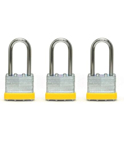 Kasp K12540D4 Lucchetto In Ottone Premium 40mm - Confezione Da 4, Con 4 Chiavi - 2