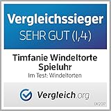 Timfanie® Windeltorte | Spieluhr (2-stöckig / zart-rosa) - 9