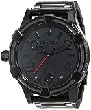 Nixon Herren-Armbanduhr 51-30 Vader Black Analog Quarz Edelstahl A172SW2244-00