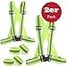 Produktbild reflektierende Sicherheitsweste Set,SGODDE Einstellbare High Visibility Elastic Reflektorweste mit 2 Arm- Beinbänder für Laufen, Joggen,Wandern, Radfahren,Rennsport,Motorradfahrer