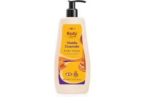 Plum BodyLovin' Vanilla Caramello Body Lotion | Cocoa Butter & Vitamin B5 for Deep Moisturization | Non-Greasy | Soft & Glowing Skin | for Dry to Very Dry Skin | Warm & Cozy Vanilla Fragrance - 400ml