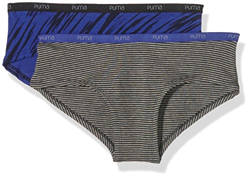 Puma Damen Ministripe/Slash Hipster 2p Unterhose