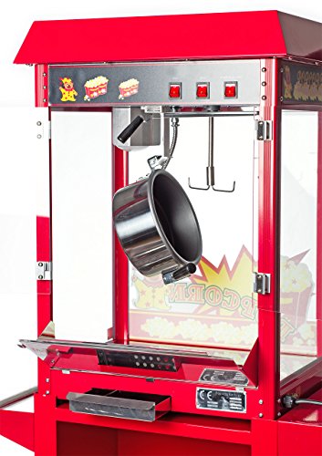 Pajoma 50115 Popcornmaschine Kirmes XXL mit Wagen, 2-teilig - 3