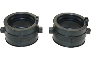 CITOMERX Ansaugstutzen Set kompatibel mit Honda VT 600 750 Shadow Black Widow/XL 600 650 Transalp