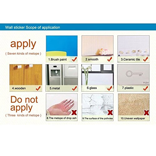 RAIN QUEEN Tapete Bilder 3D Wandbild Aufkleber Wandtattoo Fenster Pflanz Landschaft Wald (45*60 inch, B#) - 7