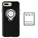 Produktbild YUEER IPhone 8 Fall IPhone 7 Fall IPhone 8 Plus Fall IPhone7 Plus Fall Tropfen Mit Ringen Eine Halterung Magnetauto,Black-iPhone7plus
