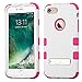Price comparison product image Asmyna Cell Phone Case for Apple Iphone 7 - Natural Cream White/Hot Pink