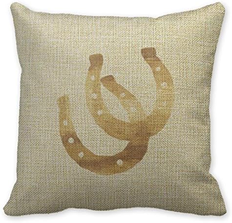 Pillowcase Sizes Horseshoe Decorative Linen Pillowcases Rustic