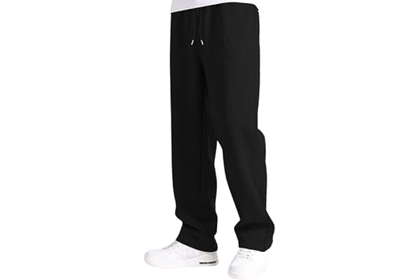 Jogging Homme Pantalon Baggy Cargo Sweatpants Mode Sport Pantalon de Survêtement Taille Élastique Pants Large Workout Training Chaud Pants Poches Automne Hiver 2025