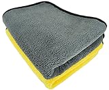 PROFIQUALITÄT - Diese Microfasertücher erfüllen höchste Ansprüche an Qualität, Langlebigkeit und Ergebnis. Sind ultraweich, nicht scheuernd, mega flauschig und sorgen somit für kratzerfreies Arbeiten 👌
