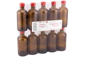 Caesar & Loretz GmbH TROPFFLASCHE 100 ml braun m.Einsatz+Verschluss 10 St