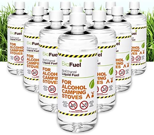 12L PREMIUM BIOETHANOL FUEL FOR ALCOHOL CAMPING STOVES, METHANOL FREE! FREE DELIVERY to mainland UK for orders placed before 3pm. Bio ethanol Liquid fuel, Methanol Free, for Alcohol Camping Stoves, Spirit Stoves &amp; Spirit Burners
