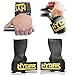 Produktbild Premium Gewichtheberhandschuhe – Power Grips mit Doppel-Funktionalität von Handgelenkbandage & Handschuhe  Hydar Strength Serie – Flexible Gummi-Grifffläche die beste Alternative zu Haken und Fat Gripz – Ideal für Gewichtheben & Bodybuilding – gepolsterte Handgelenk-Unterstützung für Zieh- & Druck-Bewegungen und Powerlifting-Workouts, Kreuzheben und Bankdrücken, Power Grips - Black & Gold