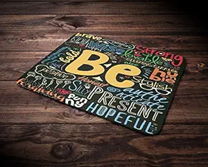 feeling hub Anti-Skid Designer Gaming Mouse pad for Laptops Desktop PC Gaming Wireless Mouse for Office Girls Boys Kids pro Player Creative Motivation
