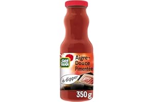SUZI WAN Sauce froide à dipper Aigre Douce Pimentée 350 g pour entrées ou apéritifs