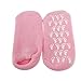 Tinksky Spa Gel Socks and Gloves Set Soften Whitening Moisturizing Treatment Skincare Socks and Gloves Set - Free Size (Pink)