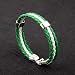 Produktbild Gestrickte Nationalflagge Farbiges Leder World Cup Nationales Fußball-Armband Russland World Cup Unisex Armband Mode Flagge Legierung Leder Armband für Fußball Fußballfans Männer und Frauen