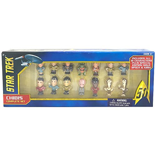 Chibis Star Trek 50th Anniversary Complete Mini Collectible Figure Set