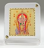 Eknoor Car Dashboard Idol- Goldplated Recta 45/50- Lord Swami Kartikeya Ji (Murugan Subramanya) + japa mala (prayer beads) RS.450 (50.00% Off) - Amazon