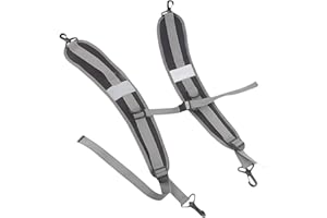 CZAKOMIX Sangles de Sac à Dos, Bretelles Réglables, Sangle De Sac A Dos, Soulager la Pression D'epaule, Sacs Durable Bandoulière Sangles, pour De Nombreux Types De Sacs