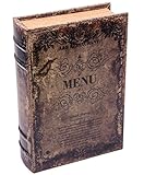 - Das Außenmaß der Deko-Box: 270x185x65mm, innen ist die Geschenkschatulle mit Leinenstruktur verkleidet