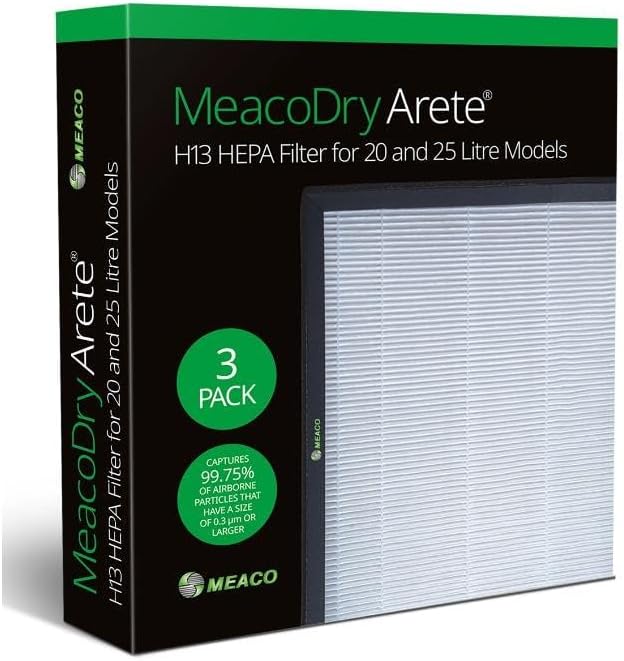 Meaco MeacoDry Arete One 20L ve 25L Hepa Filtre