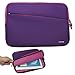 Price comparison product image Purple Sleeve Water-resistant Protective Pouch Case/Briefcase Carrying Bag with Front Pocket Compatible with Apple iPad Pro,ASUS Chromebook,Fujitsu Lifebook S936,Lenovo IdeaPad 510S 14"Notebook
