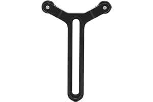 Annadue Lange Teleobjektiv-Stützhalterung, Y-förmige Objektivhalterung mit Doppelrädern, 22–71,5 Mm Vertikale Einstellung, für Ronin S, für Ronin SC Objektiv-Stützsystem