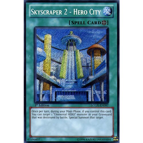 Yugioh Lcgx En097 Unlimited Ed Skyscraper 2 Hero City Secret | Desertcart  Brunei