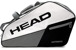 HEAD KOPF Kern Padel Tasche ULTIMATIVE Padel ULTIMATIVE Weiss Grau
